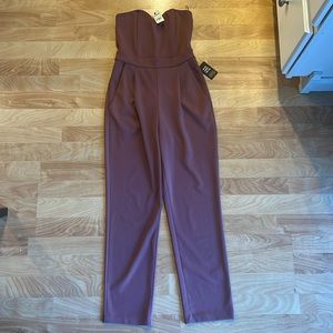 Express Jumpsuit Dark Mauve Size 00